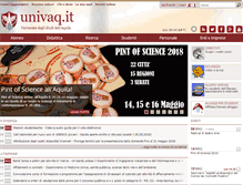 Tablet Screenshot of cc.univaq.it